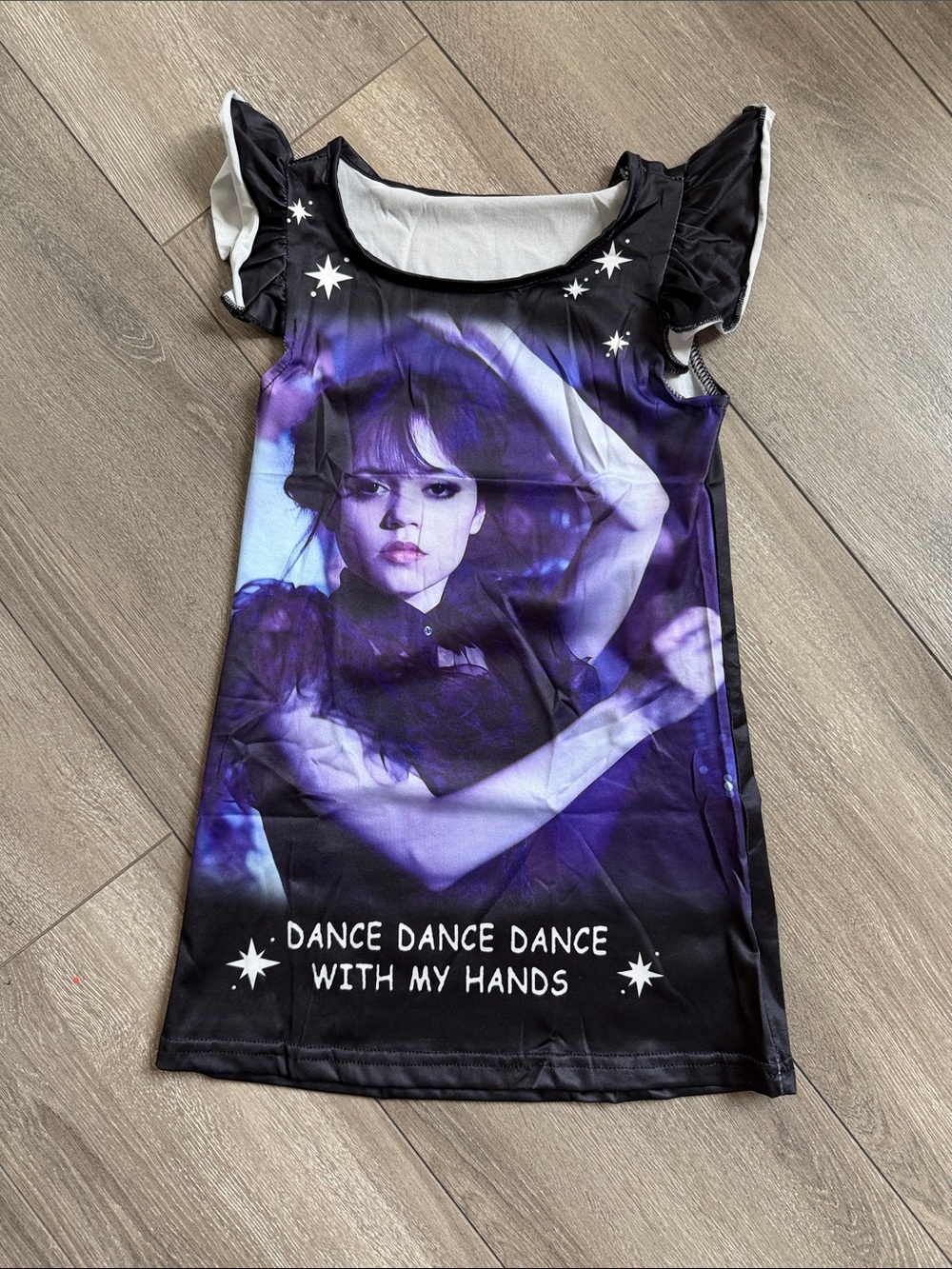 Kids Purple Dance Graphic Costume Dress - Unbranded XS97